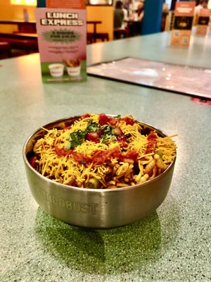Bhel puri  at Bundobust in Manchester