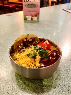 Ragda pethis   at Bundobust in Manchester