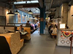 Great old basement feel. at Bundobust in Manchester