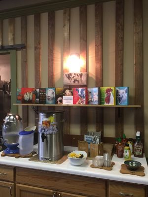 Inside  at Sanctuary Vegan Cafe in Knoxville