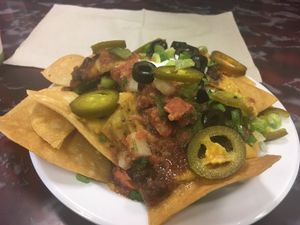 Small plate nachos  at Sanctuary Vegan Cafe in Knoxville