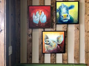 Interior at Sanctuary Vegan Cafe in Knoxville