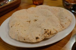 Naan at Aashirwad in Kanazawa