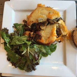 Grilled cheese at Vegano in Montreal