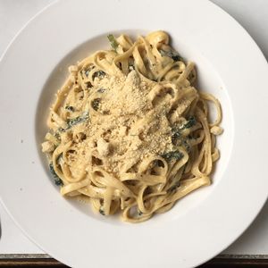 Fettuccine  at Vegano in Montreal