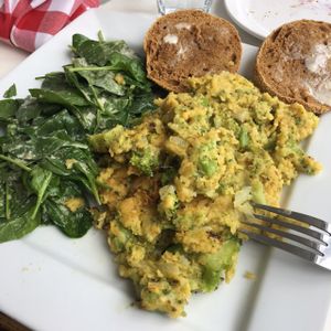 brocoli omelette SO TASTE  at Vegano in Montreal