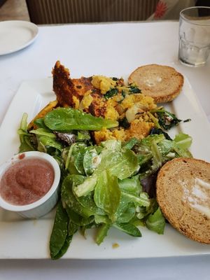 Awesome breakfast! at Vegano in Montreal