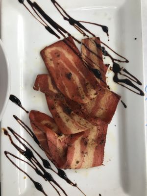 Bacon  at Vegano in Montreal