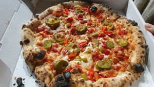 Spicy AF at Stoned Pizza in Dublin