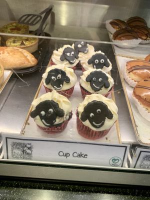 Vegan cup cake  at The Apple Pie in Ambleside
