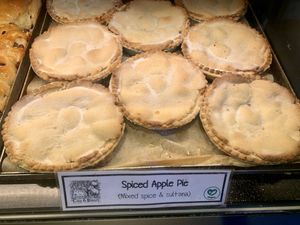 Vegan spiced apple pie  at The Apple Pie in Ambleside