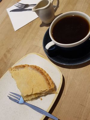 Apple pie is vegan! at The Apple Pie in Ambleside