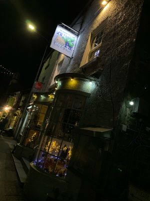 At night, Boxing Day at The Apple Pie in Ambleside