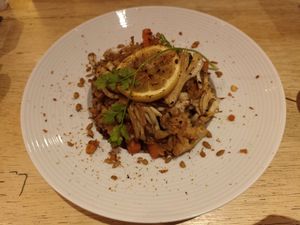 Risoto at Mantra Gastronomia e Arte in Porto Alegre