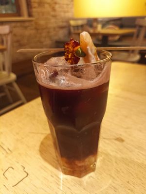 Drink de CIT de bergamota at Mantra Gastronomia e Arte in Porto Alegre