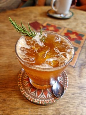 Espresso + tonic at Mantra Gastronomia e Arte in Porto Alegre