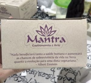 Mensagem do Gênio ?  at Mantra Gastronomia e Arte in Porto Alegre