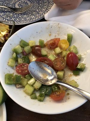 Fattoush (sorry forgot to take the picture before eating) at Zaytinya in Washington