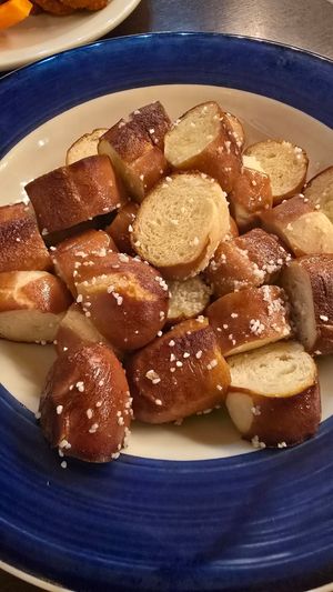 Pretzel bites at The Hollow in Albany