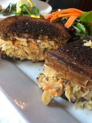 Tempeh Ruben at The Hollow in Albany