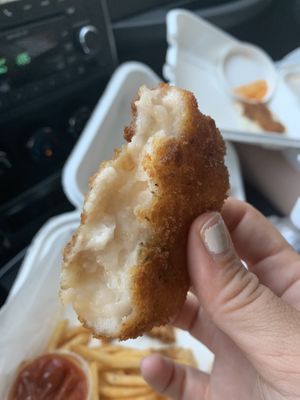 Mozzarella wedges  at The Hollow in Albany