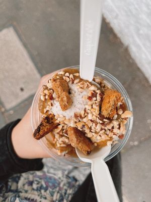 Caramel sundae. 💛 at Girls and Boys in Fitzroy