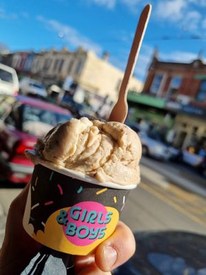 Cookies and cream icecream at Girls and Boys in Fitzroy