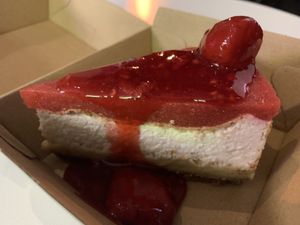 I so wanted vegan cheesecake, it’s hard to find. @$12 for a tiny piece, I expected it to take me to a heavenly realm. Sadly it took me to the land of blandness and dissappointmen at Girls and Boys in Fitzroy
