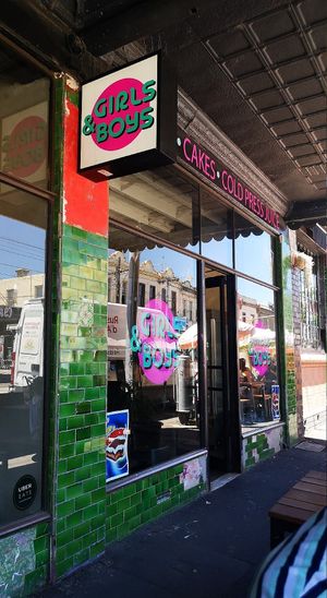  at Girls and Boys in Fitzroy