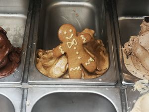 Gingerbread ice cream at Girls and Boys in Fitzroy