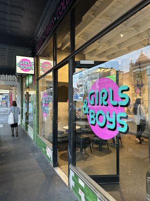   at Girls and Boys in Fitzroy