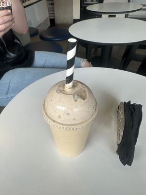 Thick shake with tiramisu and cookie dough gelato 😍😍  at Girls and Boys in Fitzroy
