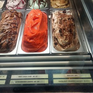 Some gelato flavours at Girls and Boys in Fitzroy