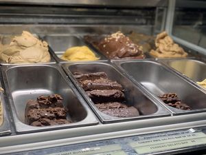 Ice creams (back row), gelato bars (front row) at Girls and Boys in Fitzroy