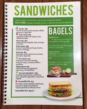 Vegan options 🌱 at Tiki Fresh Food in Puerto Penasco