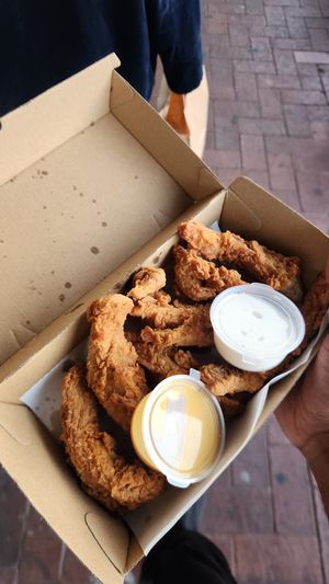 Vegan wings at The b.east in Brunswick East