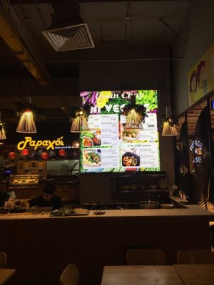 The menu.  at Quan Chay - Dien Bien Phu in Ho Chi Minh City