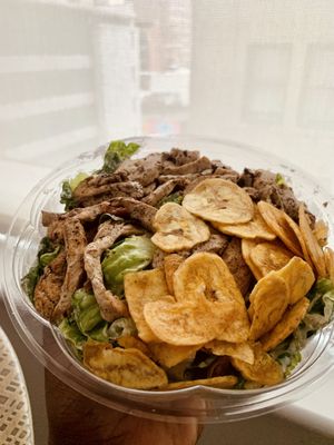 Caesar chicken salad   at HipCityVeg - Broad St in Philadelphia