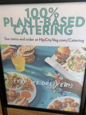 Ad  at HipCityVeg - Broad St in Philadelphia