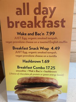 All day breakfastt  at HipCityVeg - Broad St in Philadelphia