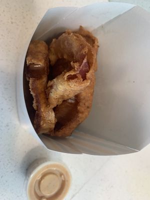 Onion rings  at HipCityVeg - Broad St in Philadelphia