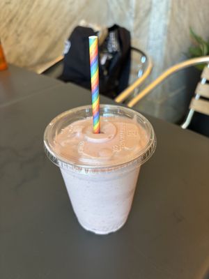 strawberry milkshake!!!!!!!!!!!!  at HipCityVeg - Broad St in Philadelphia