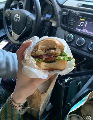 Chickn sandwich! at HipCityVeg - Broad St in Philadelphia