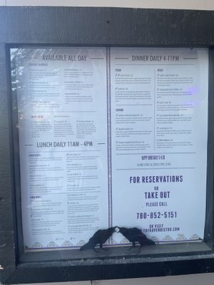   at The Raven Bistro in Jasper