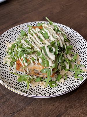 La pastilla   at The Raven Bistro in Jasper