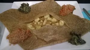 Lyma Galette at Ty Veg in Perros-guirec