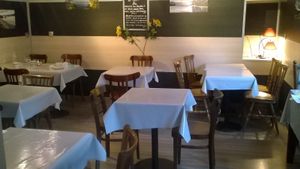 restaurant room at Ty Veg in Perros-guirec