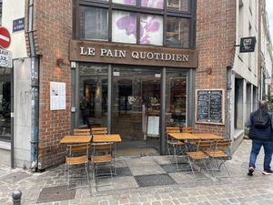 Outside  at Le Pain Quotidien - Vieux-Lille in Lille