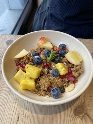 Granola with soy yogurtt  at Le Pain Quotidien - Vieux-Lille in Lille