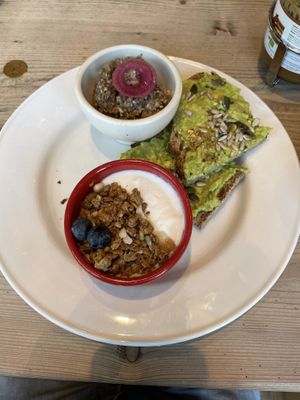 Vegan breakfast   at Le Pain Quotidien - Gelderlandplein in Amsterdam